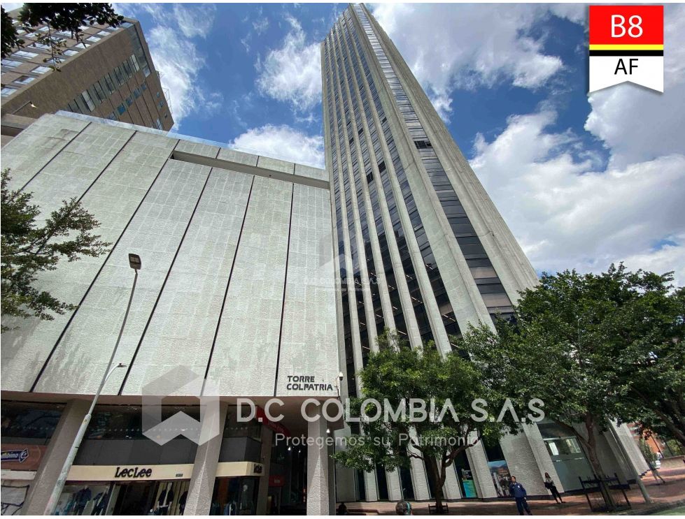 Oficinas en Venta Piso 44 en la Torre Colpatria de Bogotá
